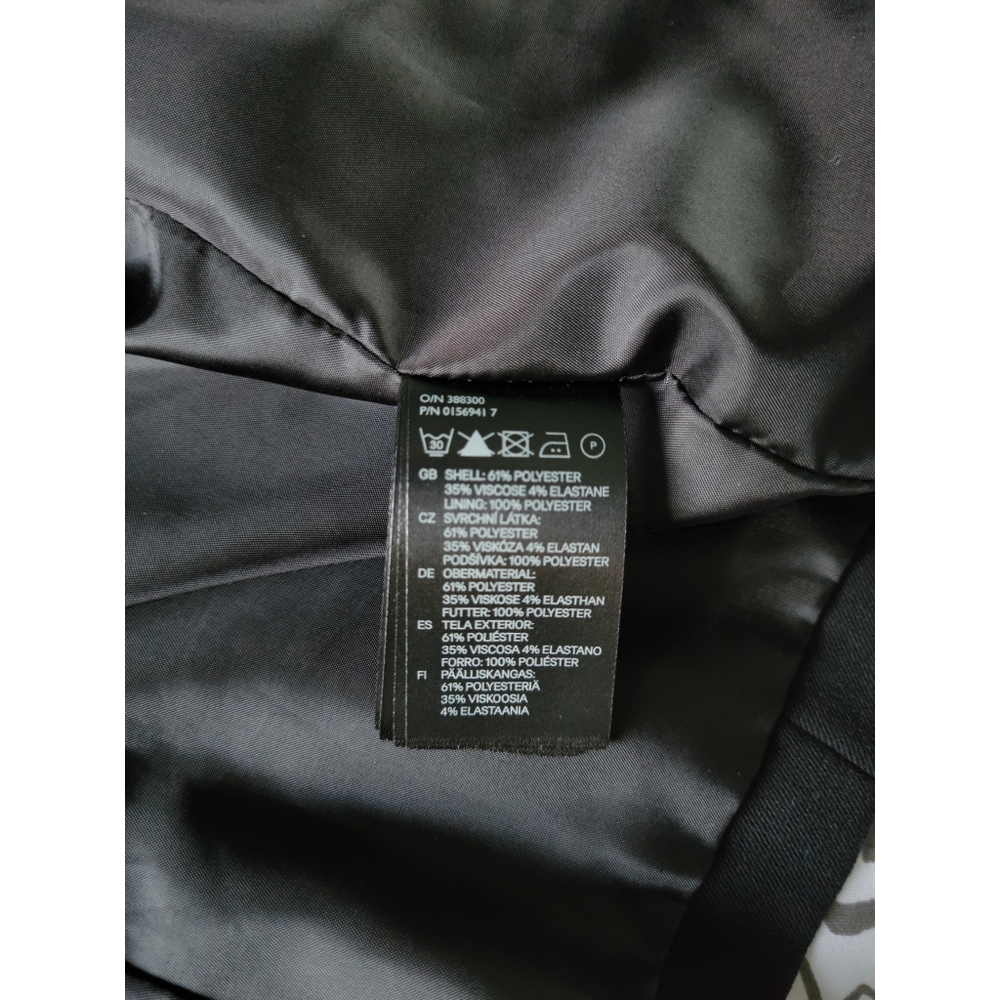 H&M | Zip-Up Collarless Blazer Jacket - Picture 10 of 10